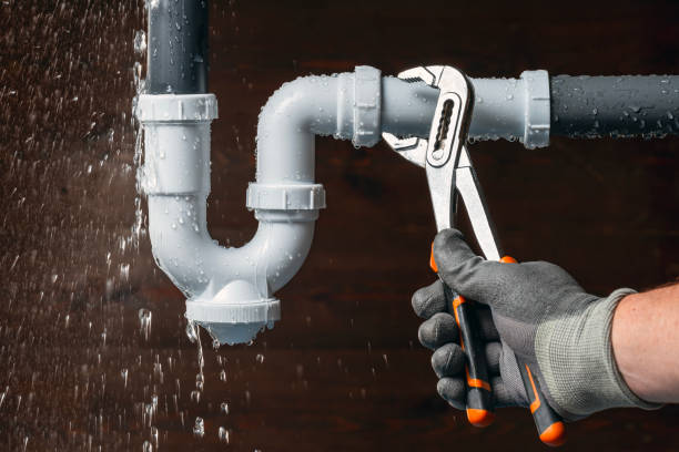 Professional Burst Pipe Repair technician working in Covington, VA